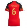 Belgien Axel Witsel #6 Hemmatröja Dam VM 2022 Korta ärmar